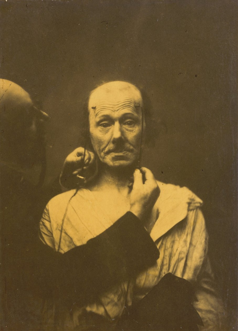 Attention by Duchenne de Boulogne