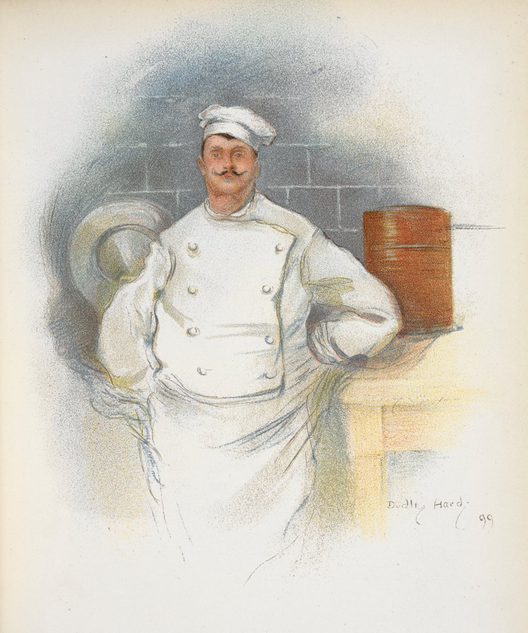 A Chef by Dudley Hardy