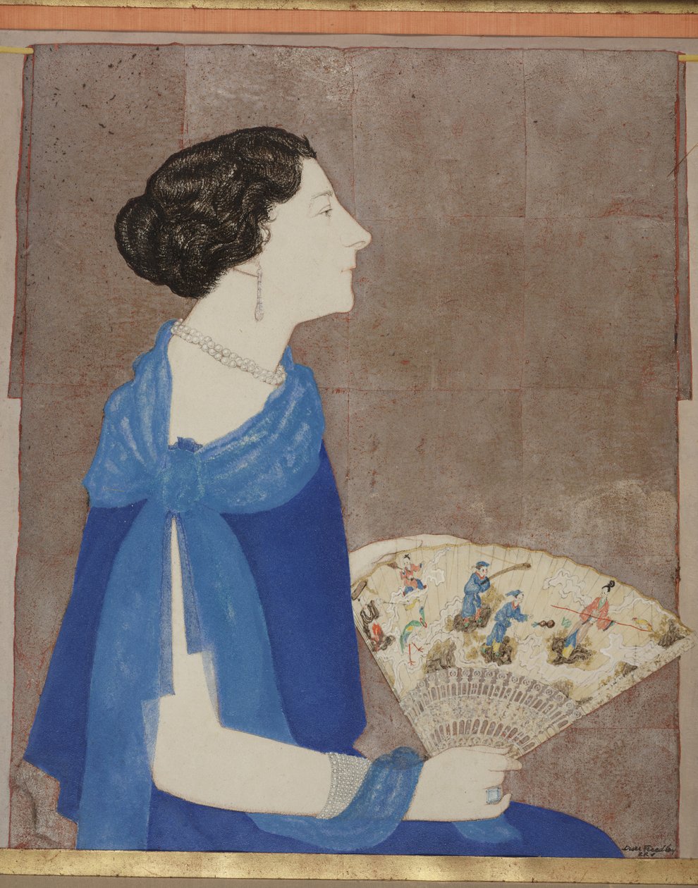 Lady With Pearls by Durr Freedley