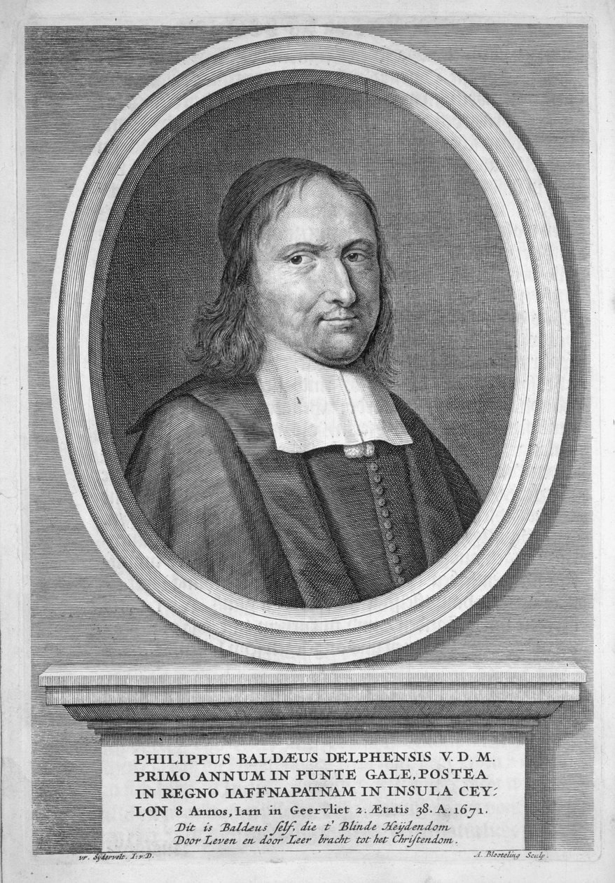 Philip Baldaeus by Dutch School