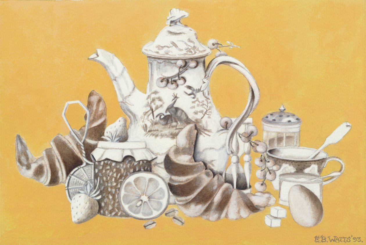 Breakfast, 1993 by E.B. Watts
