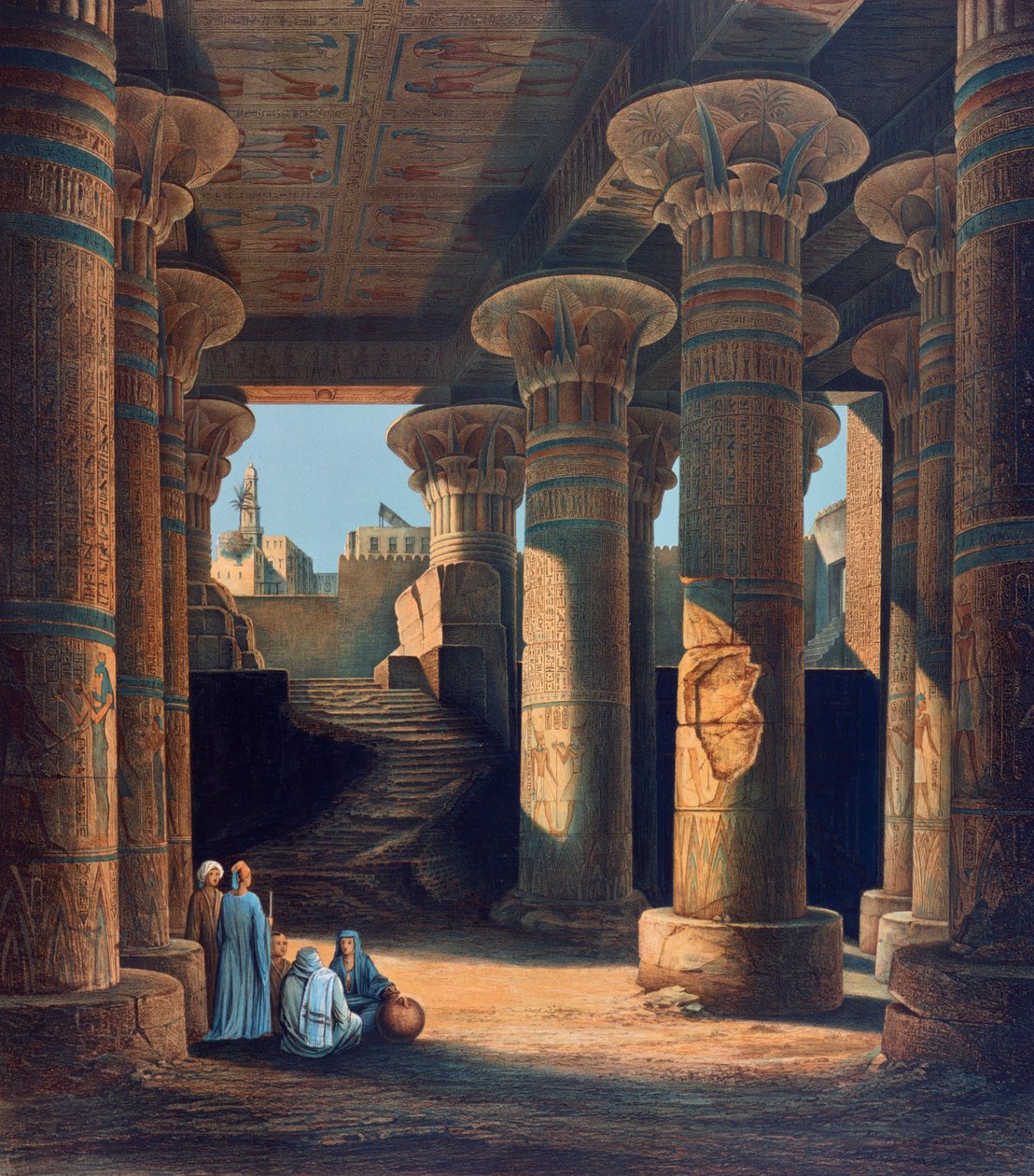The Temple of Esneh by E Weidenbach