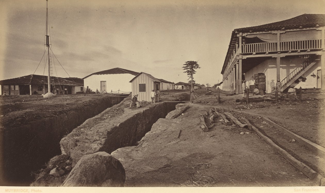 Acajutla by Eadweard Muybridge