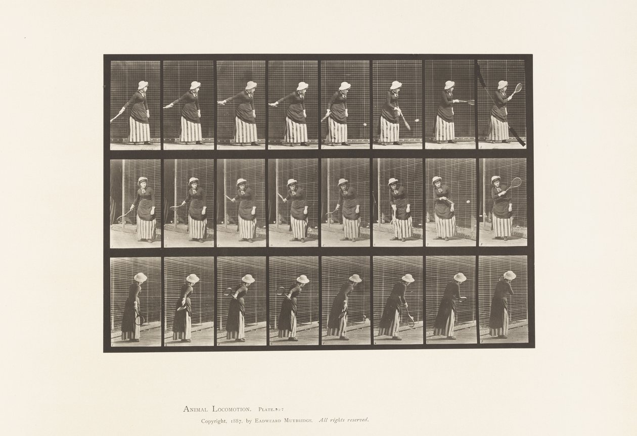 Lawn Tennis by Eadweard Muybridge