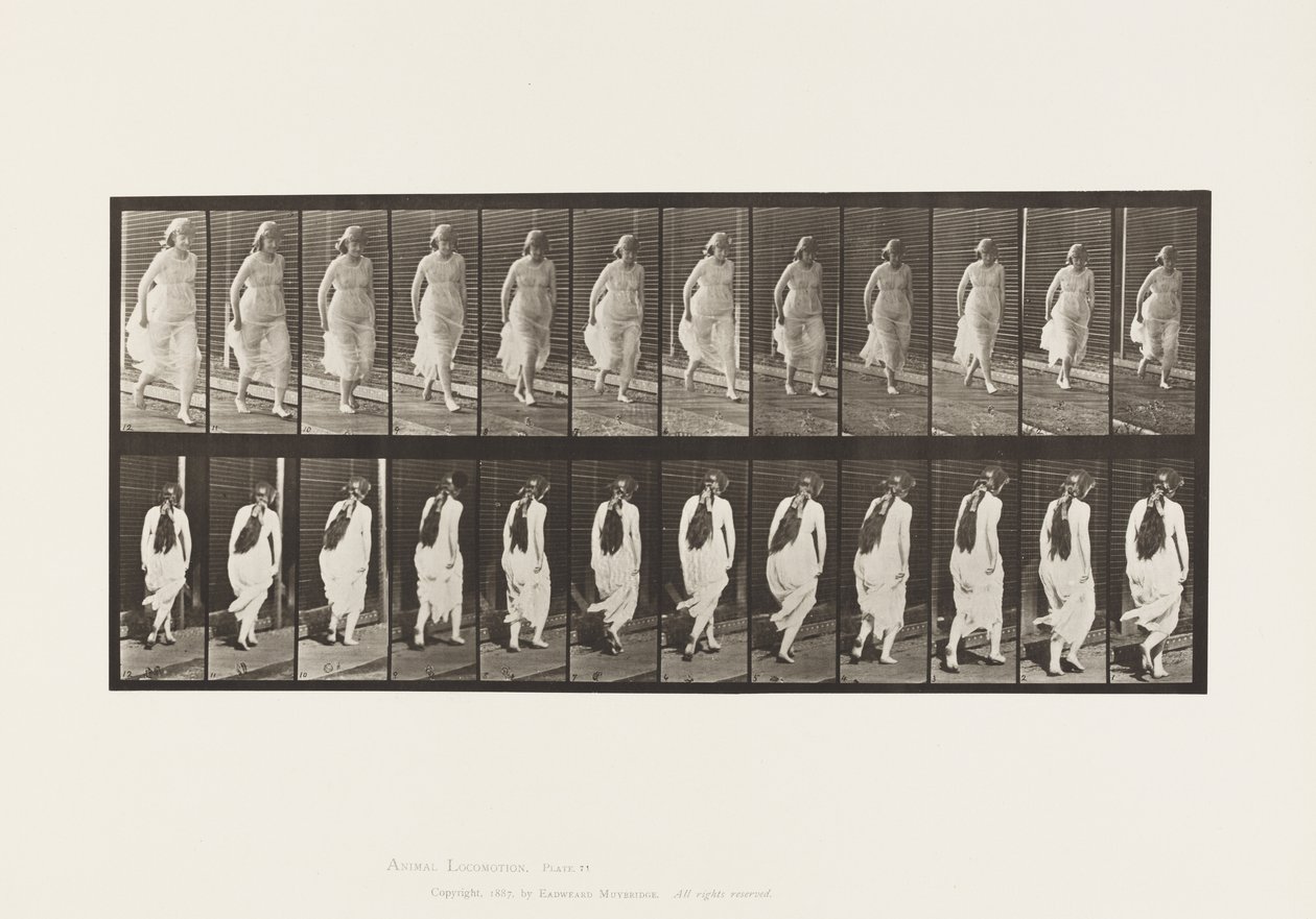 Running by Eadweard Muybridge