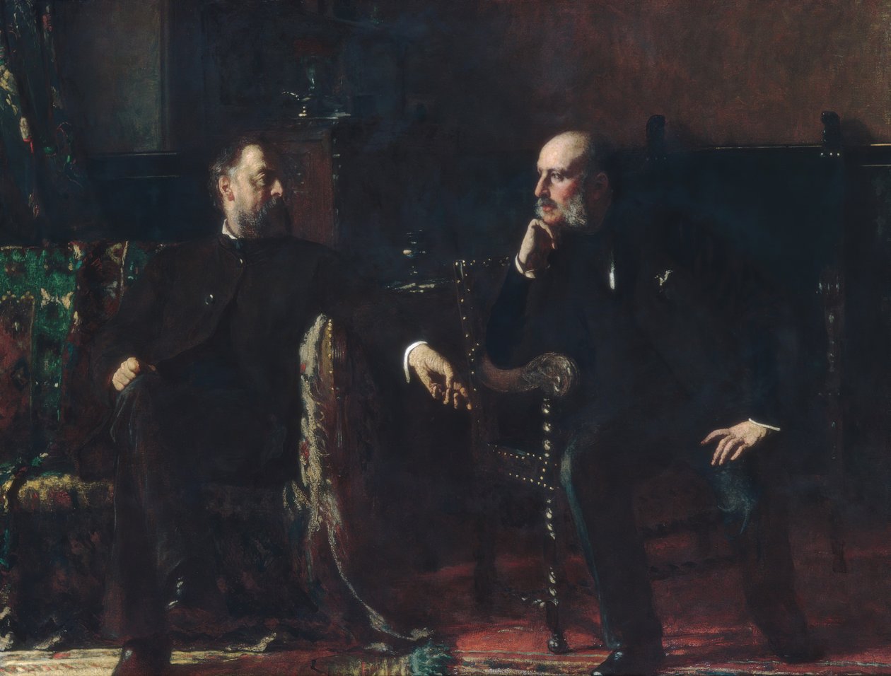 The Funding Bill by Eastman Johnson