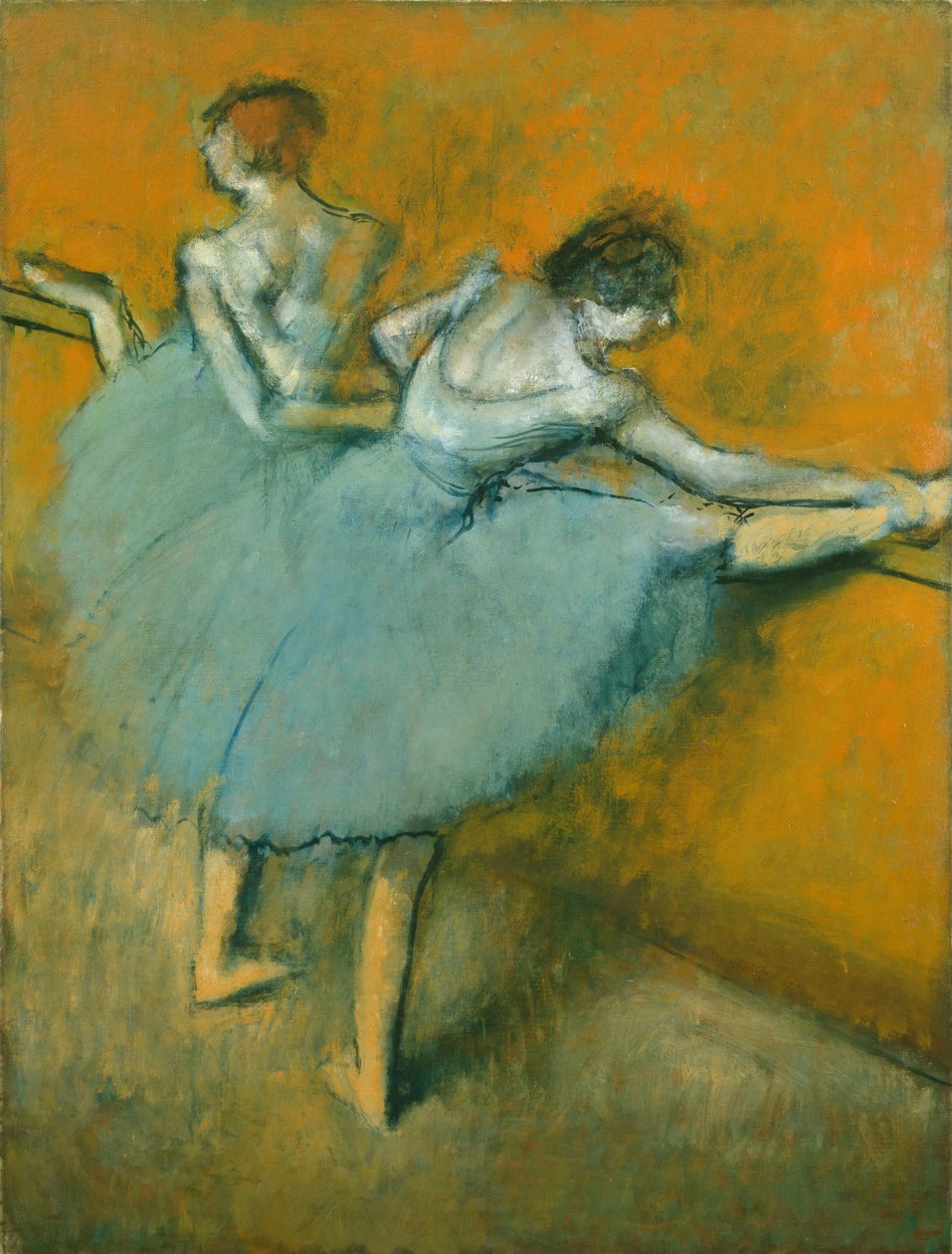 Dancers at the Barre by Edgar Degas