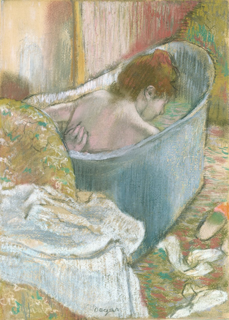 The Bath by Edgar Degas