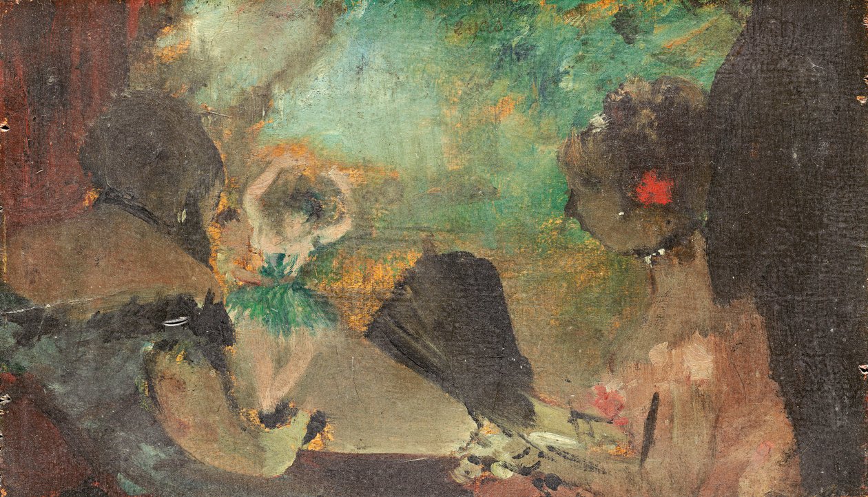 The Loge, c.1883 by Edgar Degas
