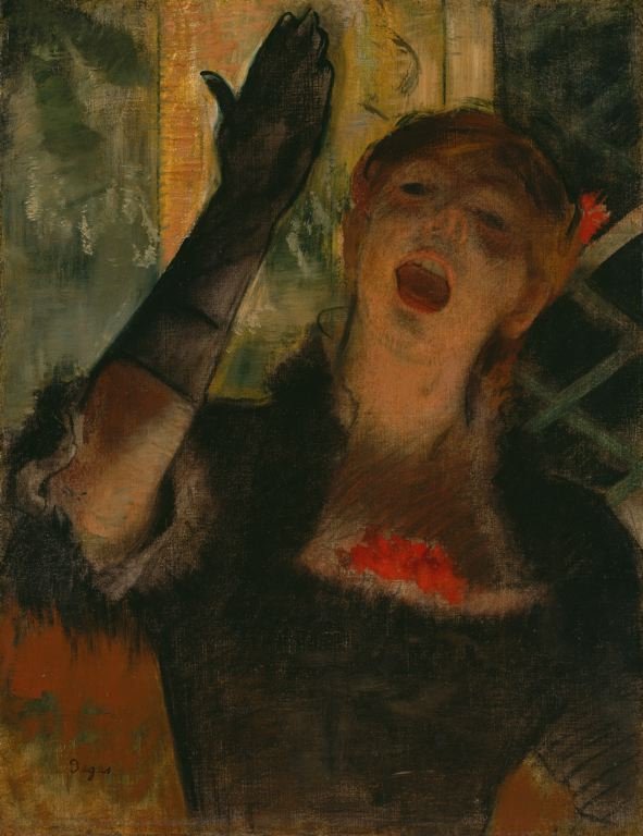 Unknown Image by Edgar Degas