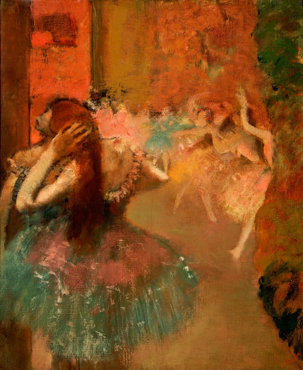 Ballet Scene by Edgar Degas