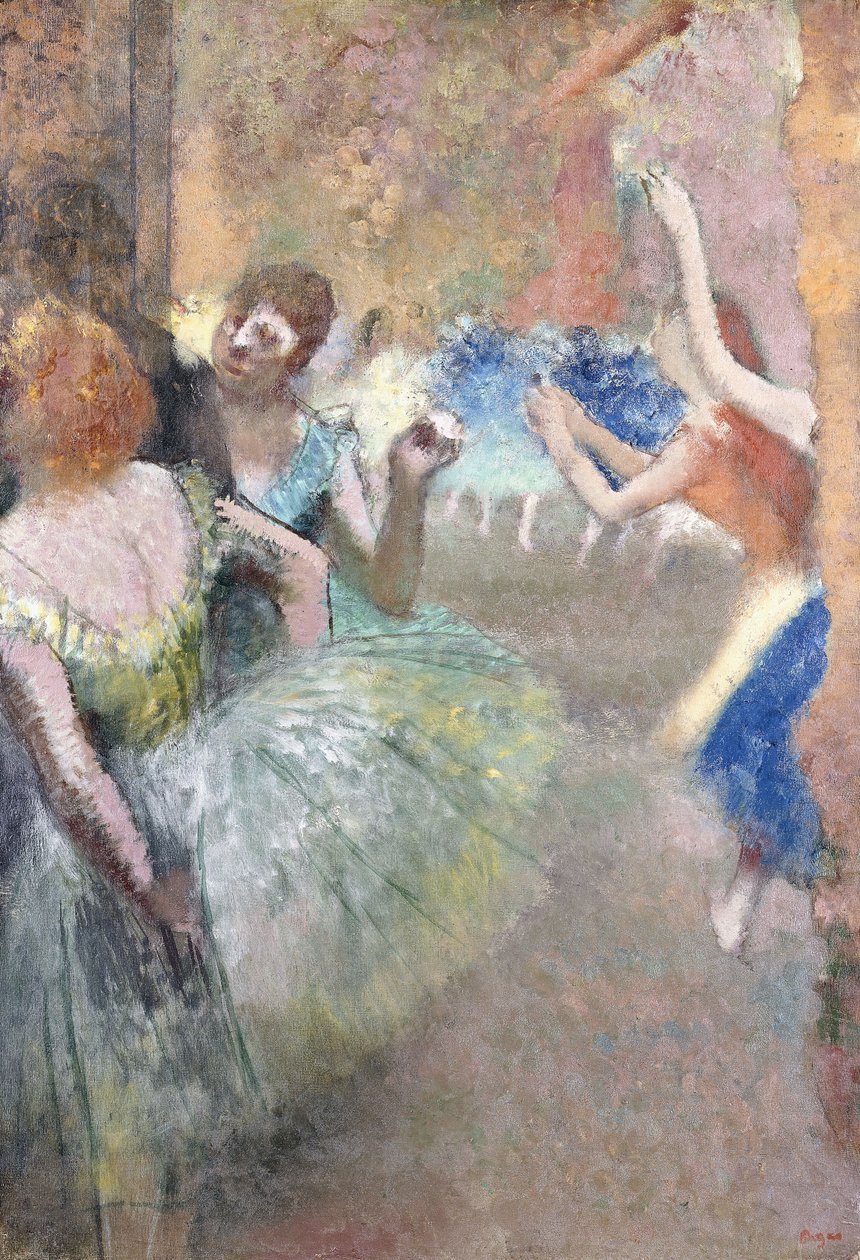 Ballet Scene by Edgar Degas