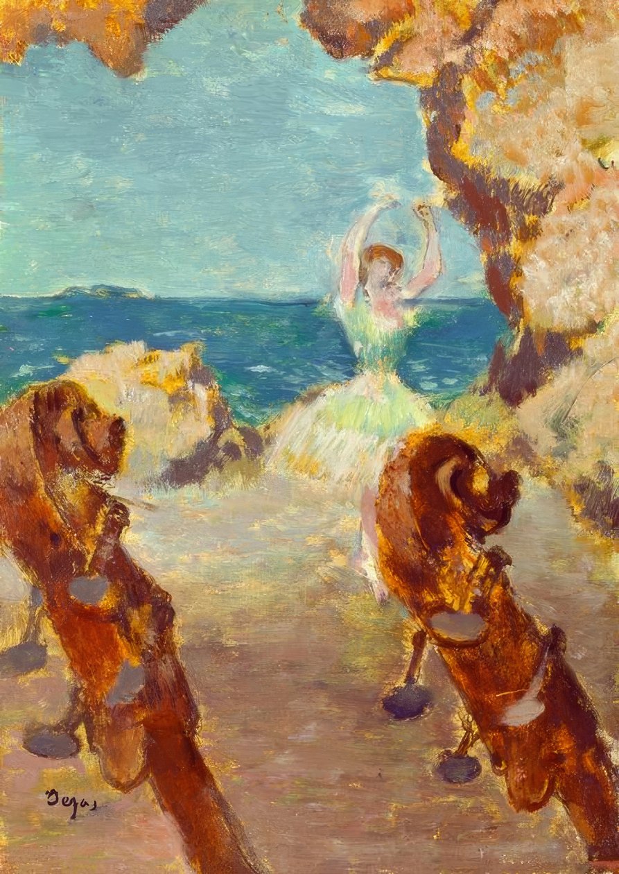 Ballerina by Edgar Degas