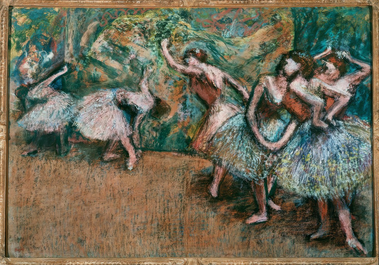 Ballet Scene by Edgar Degas