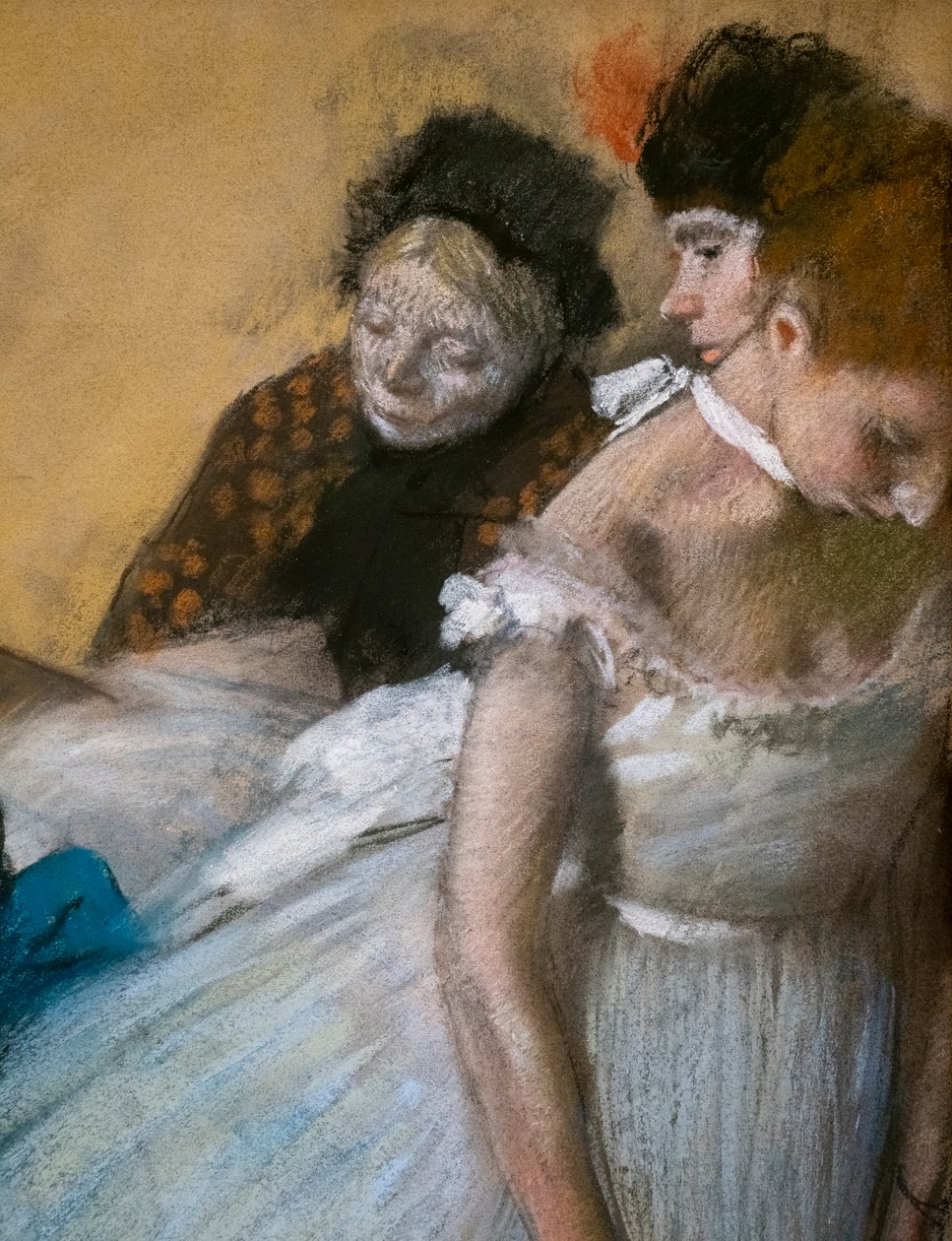 Dance Exam (detail) by Edgar Degas
