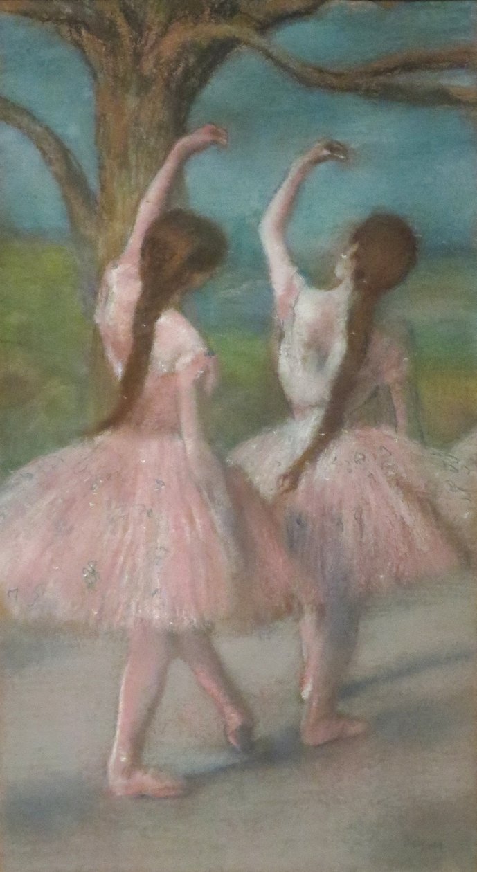 Dancers in Pink by Edgar Degas