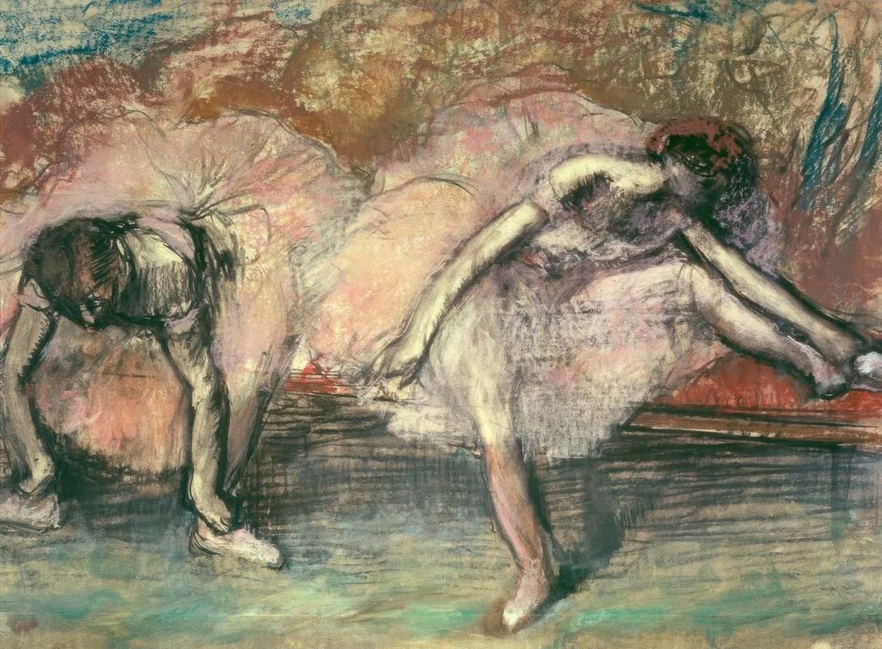 Two Dancers by Edgar Degas