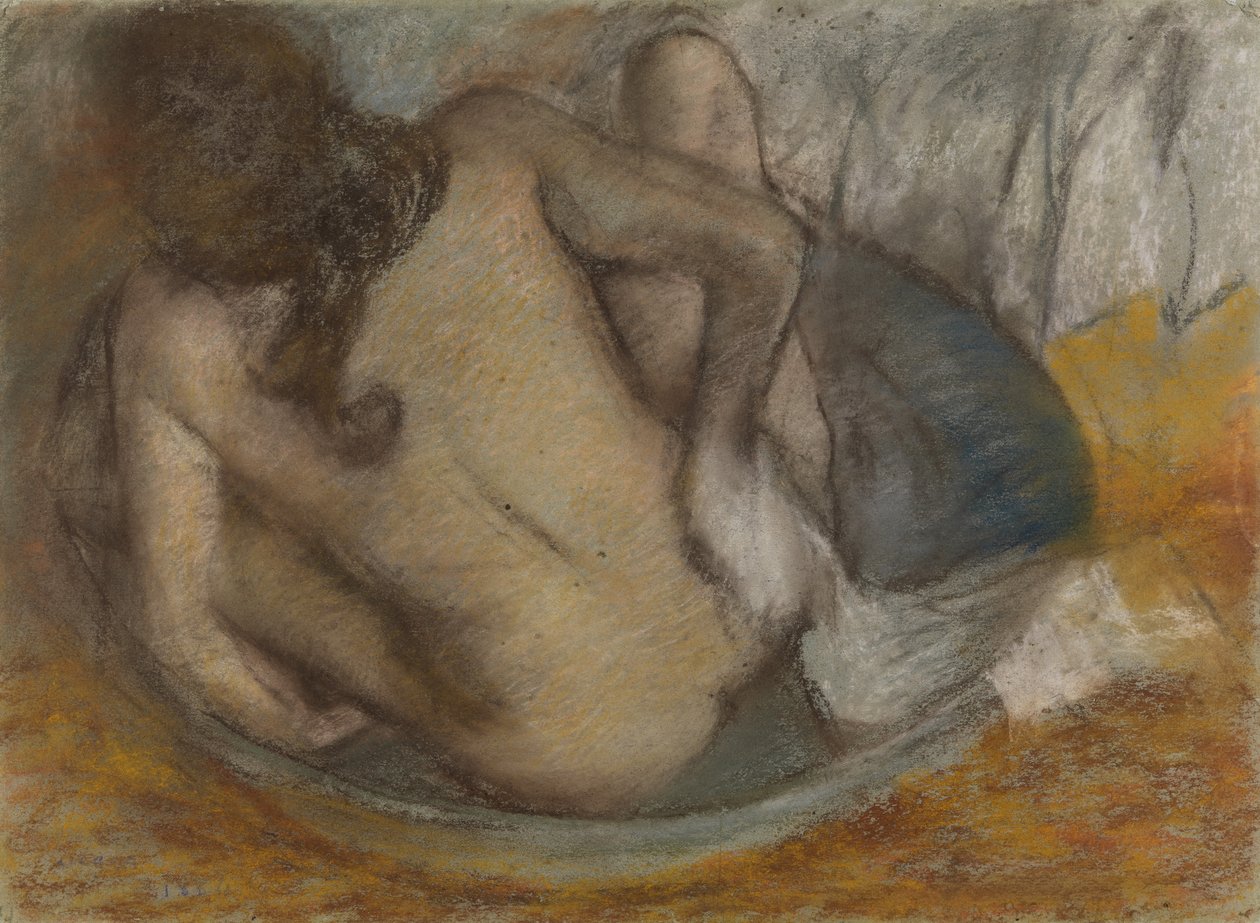 Woman in the Tub by Edgar Degas