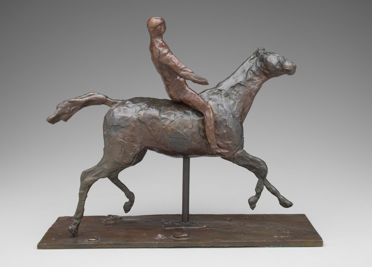 Horse and Rider by Edgar Degas