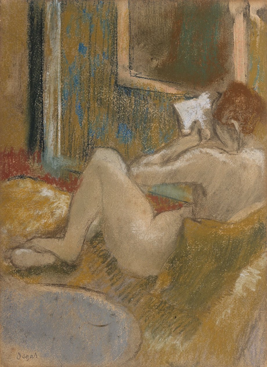 La Liseuse by Edgar Degas