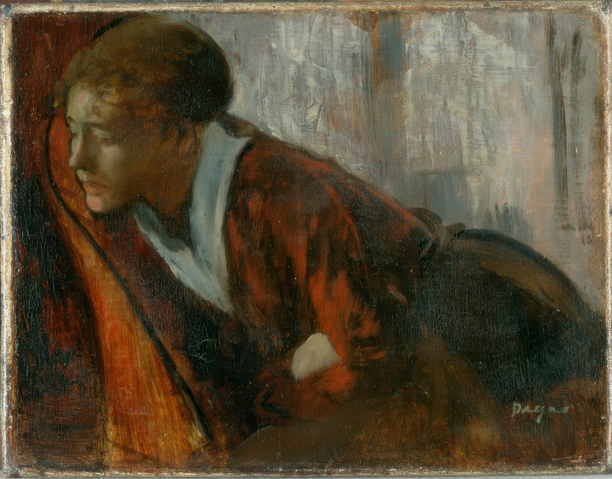 Melancholy by Edgar Degas
