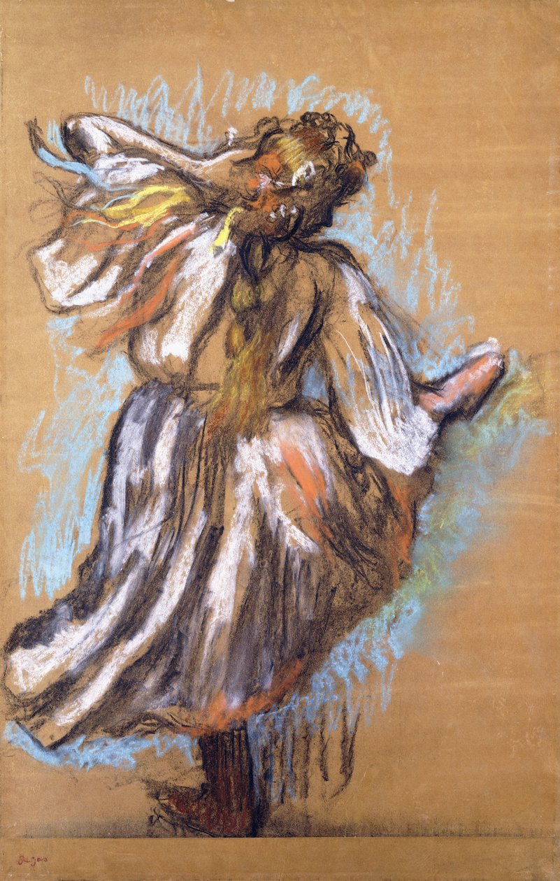 Russian Dancer by Edgar Degas