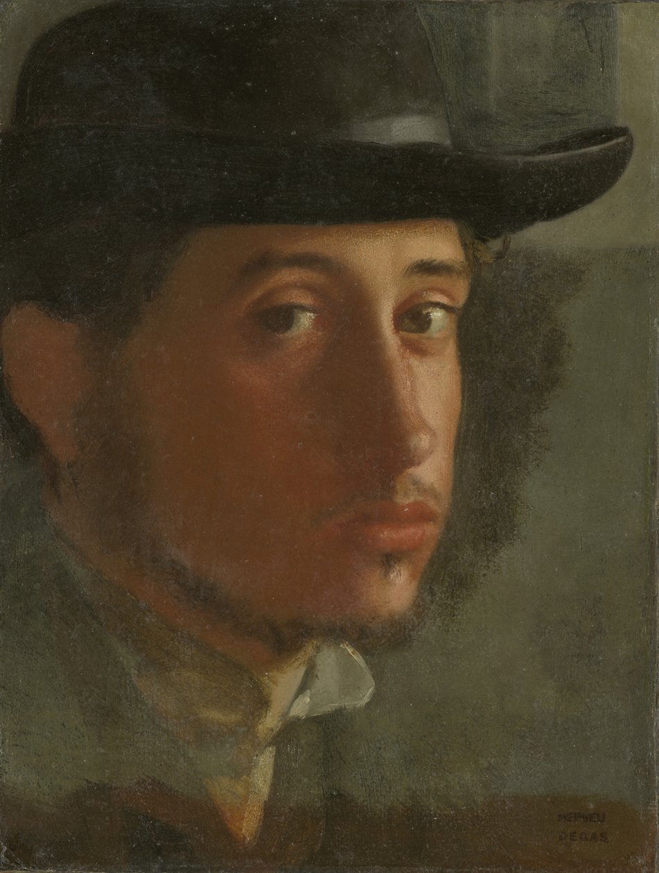 Self-Portrait by Edgar Degas