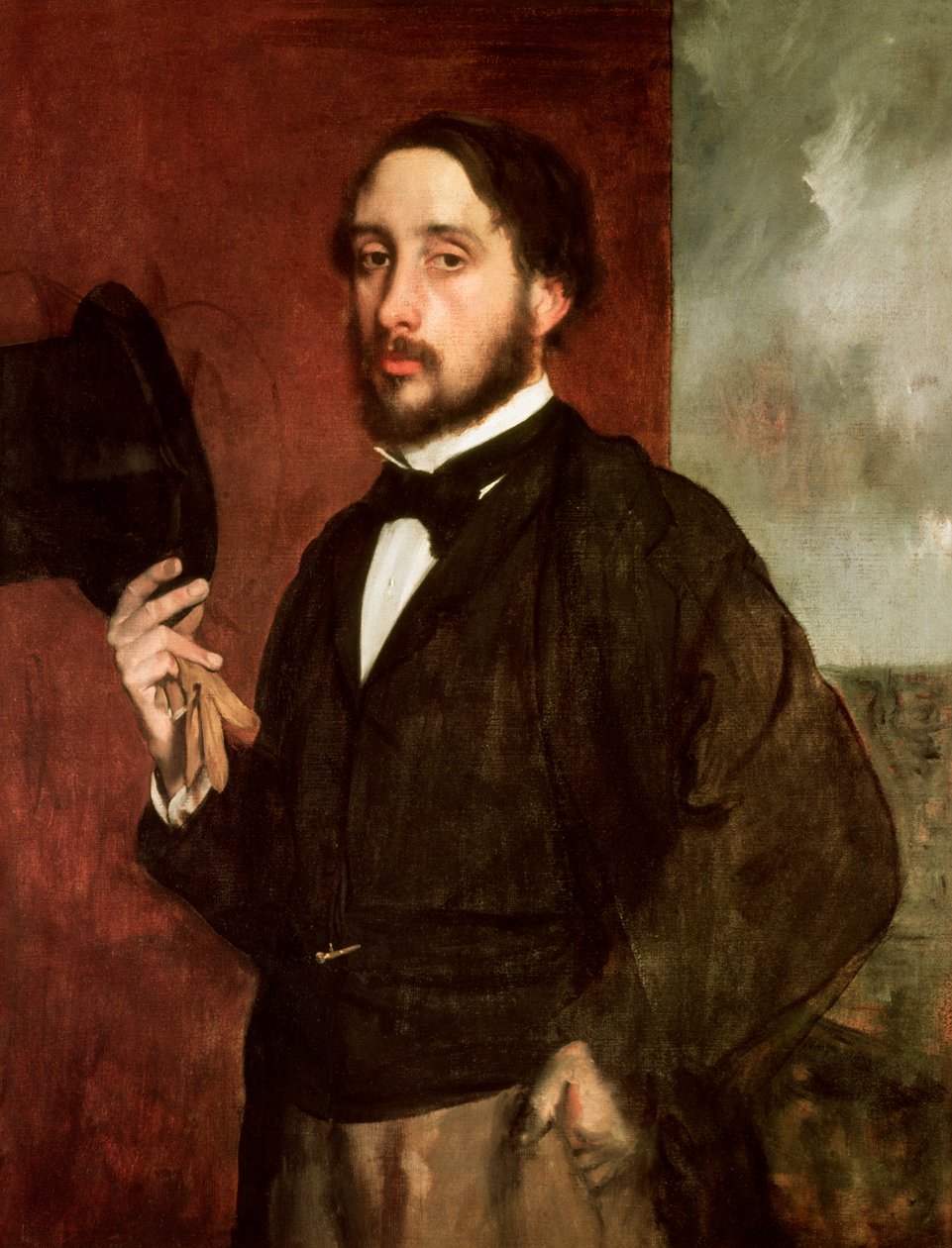Self portrait by Edgar Degas