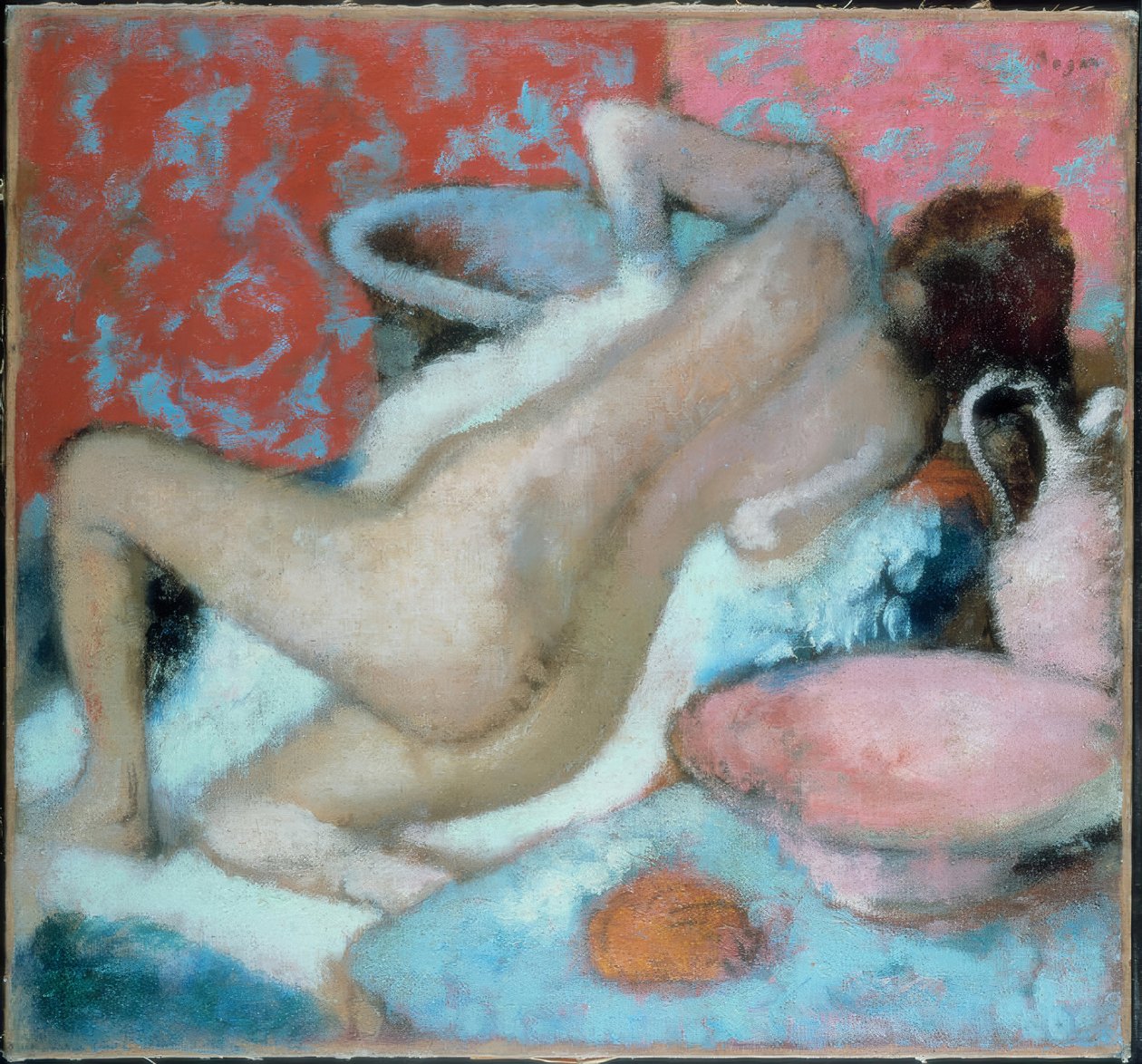 Woman Drying Herself by Edgar Degas