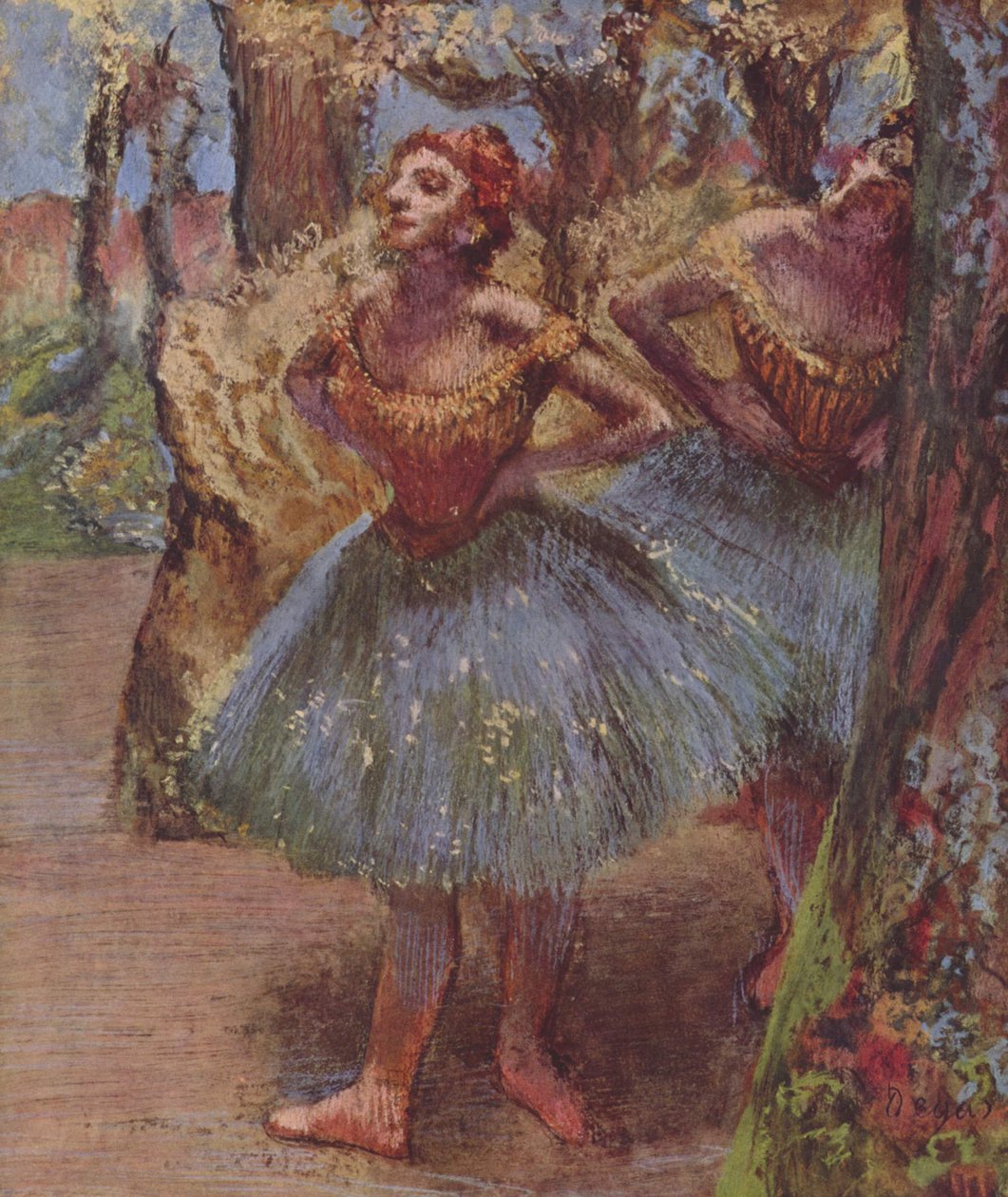 Dancers by Edgar Degas