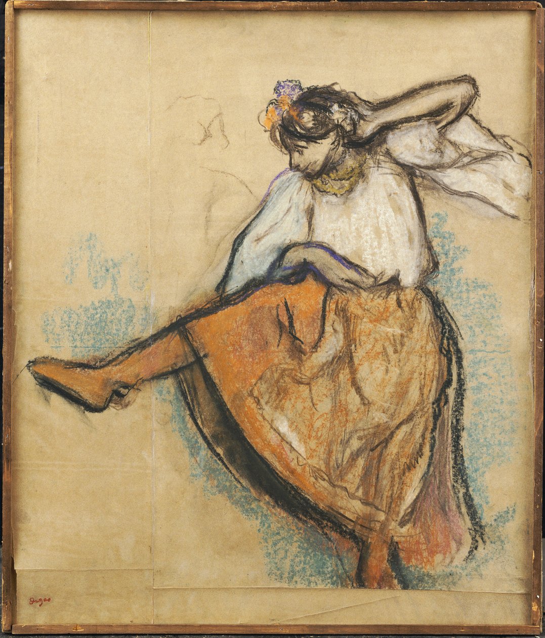 The Russian Dancer by Edgar Degas