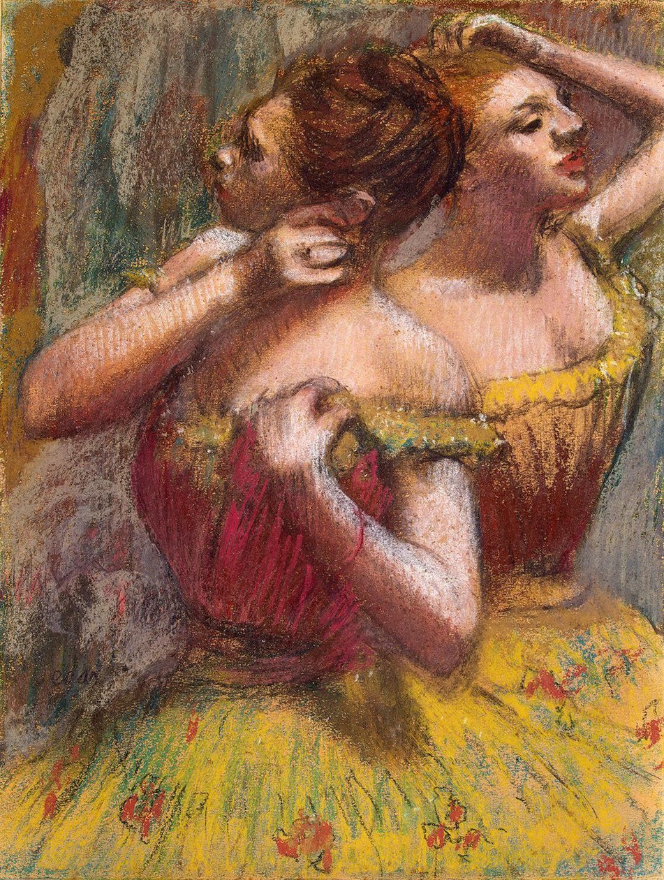 Two Dancers by Edgar Degas