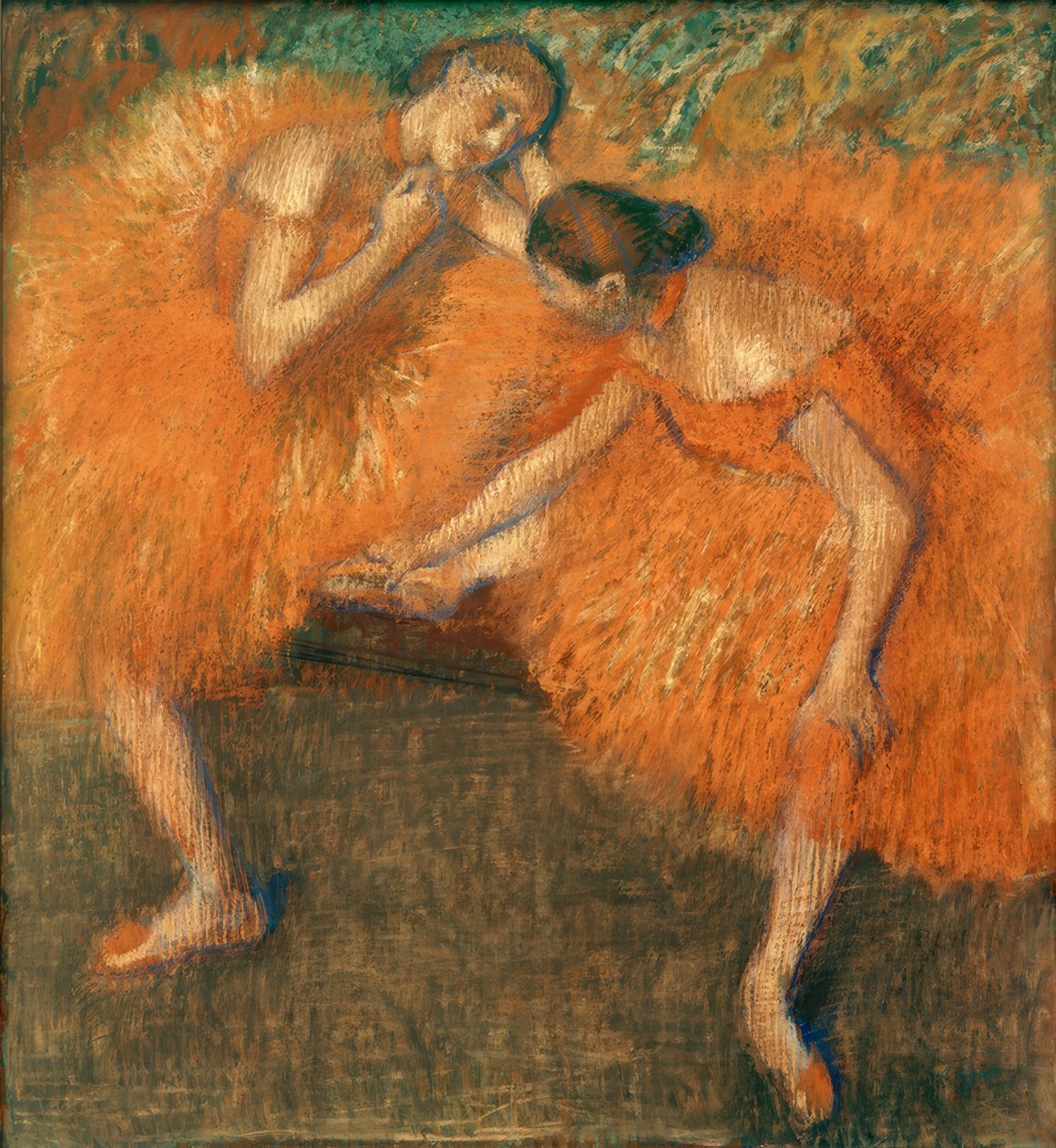 Two Dancers by Edgar Degas