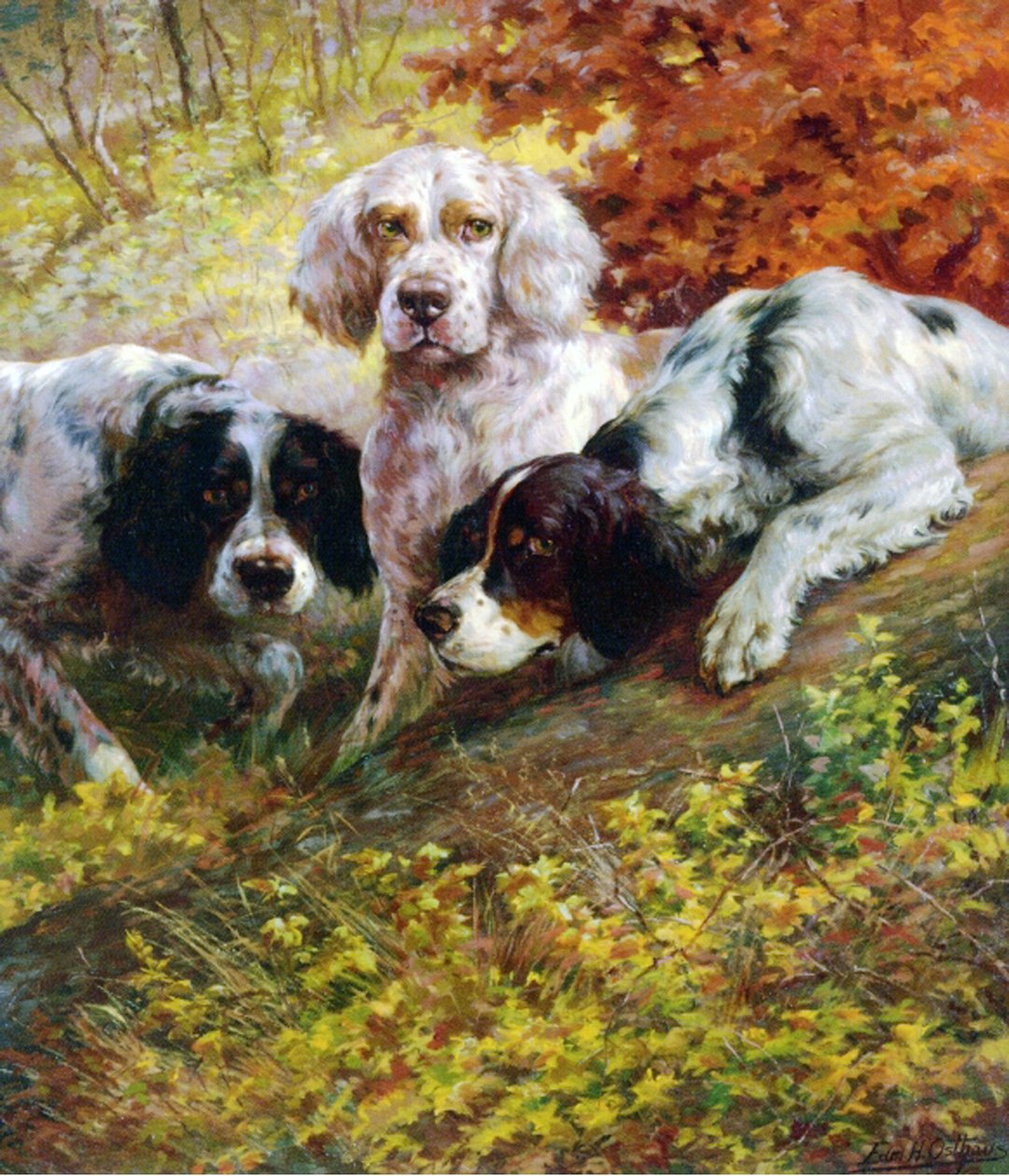 Setters by Edmund Henry Osthaus