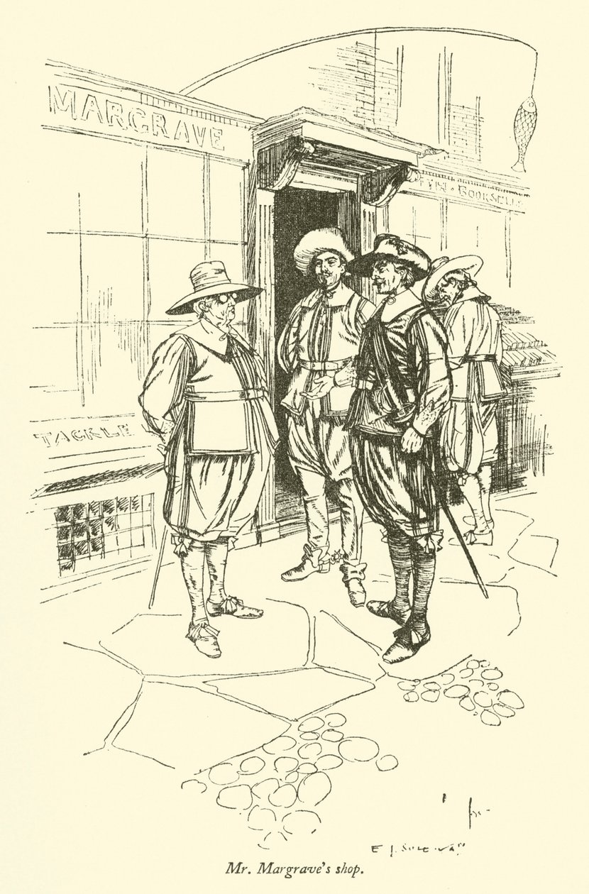 Mr Margraves shop by Edmund Joseph after Sullivan