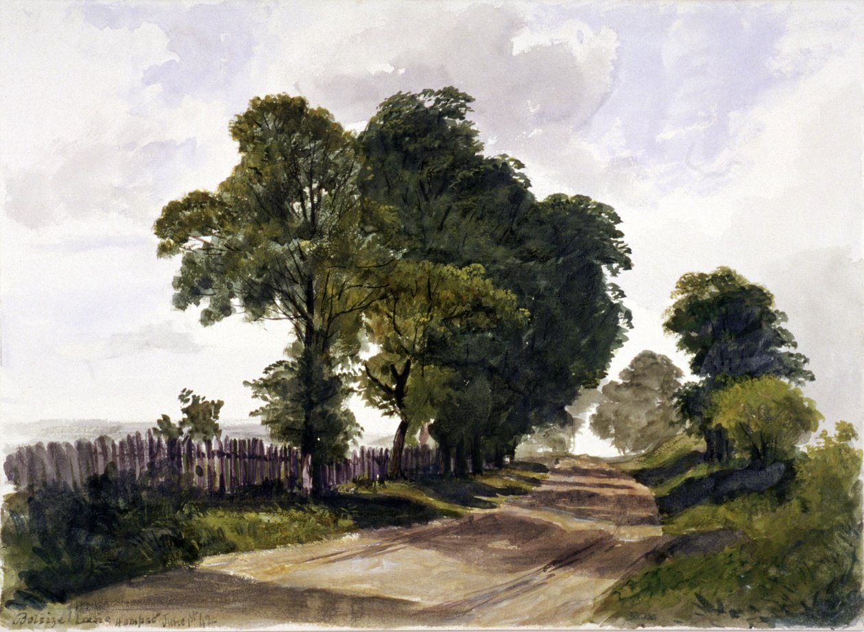 Belsize Lane, Hampstead, London by Edmund Marks