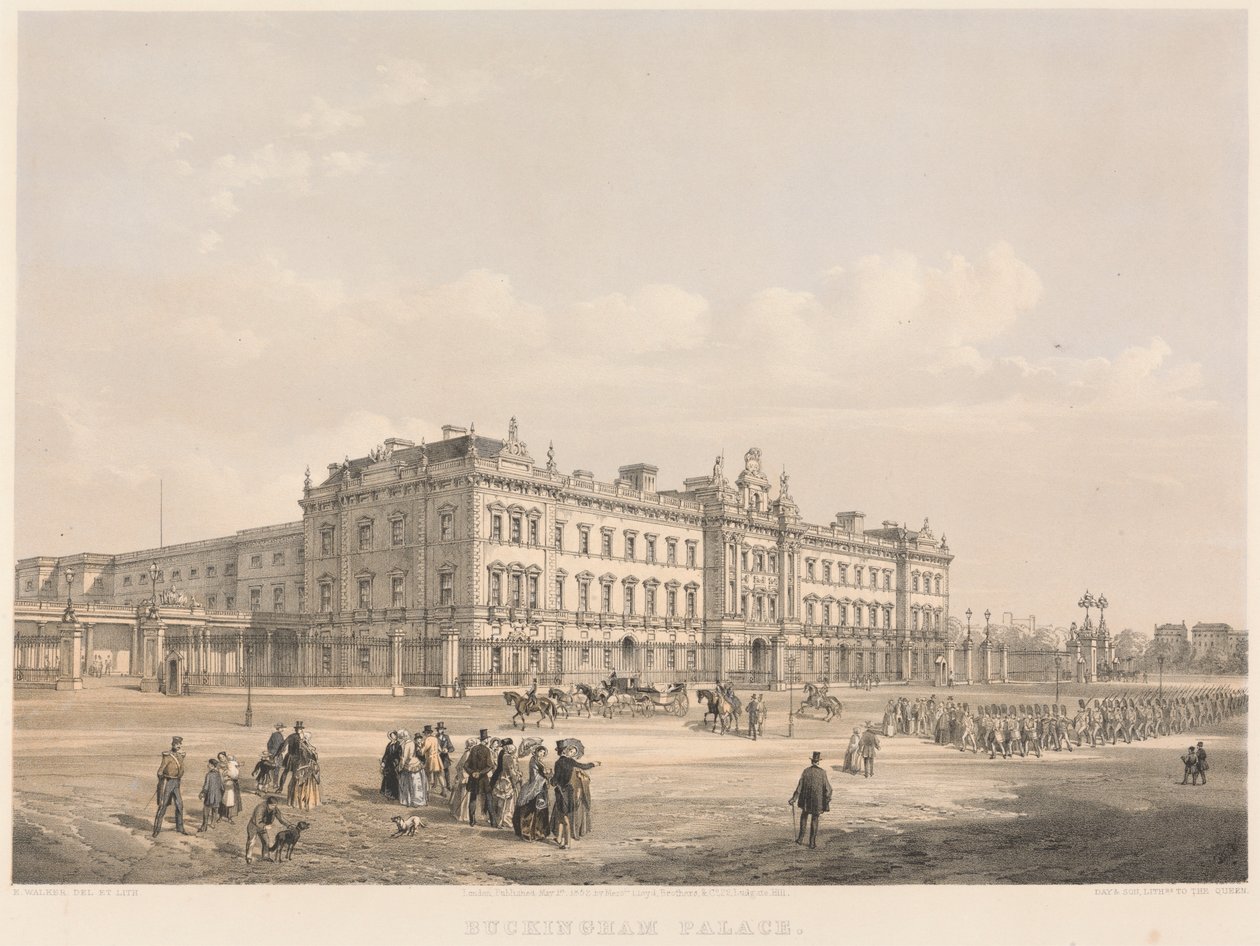 Buckingham Palace by Edmund Walker