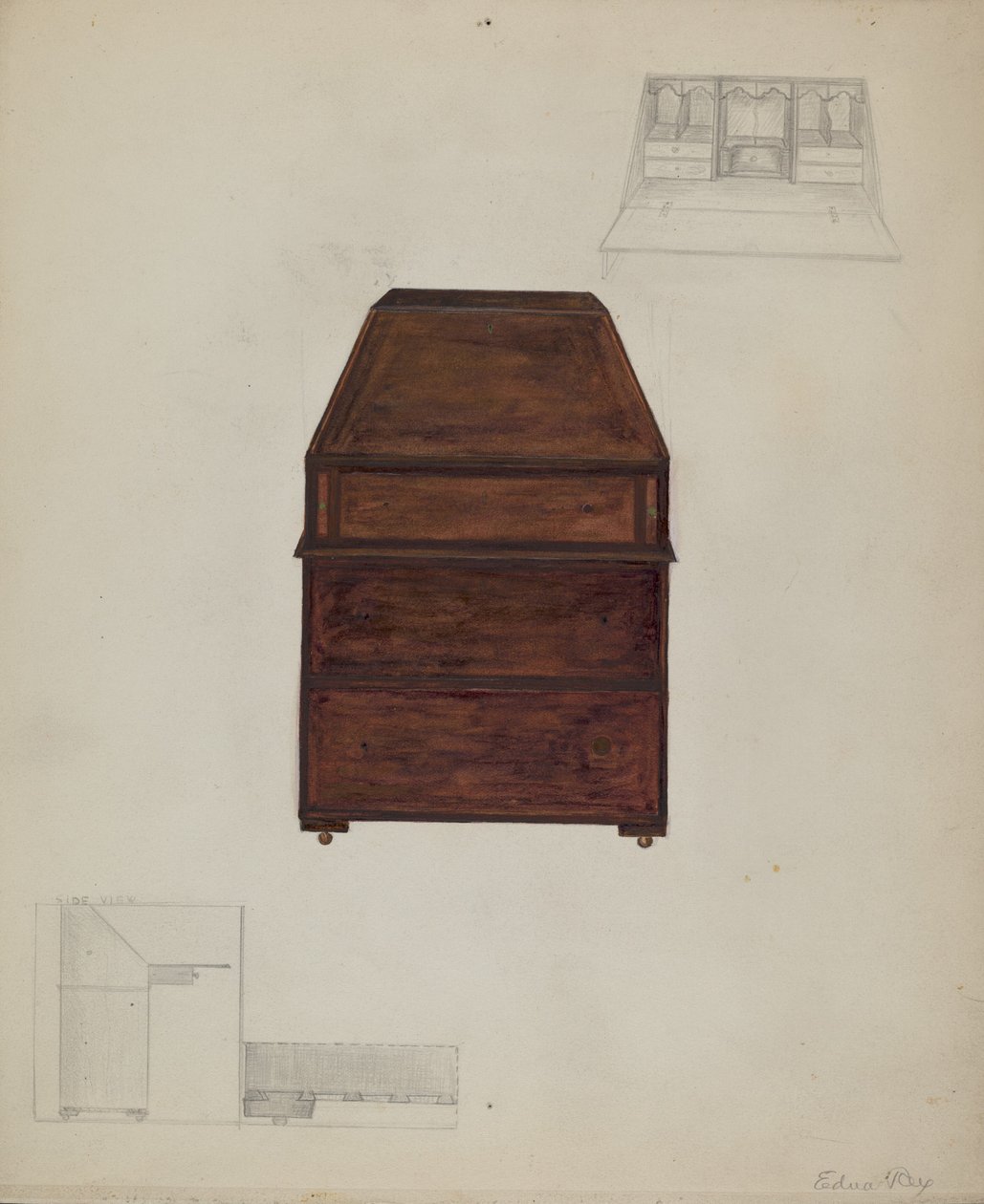 Desk by Edna C. Rex