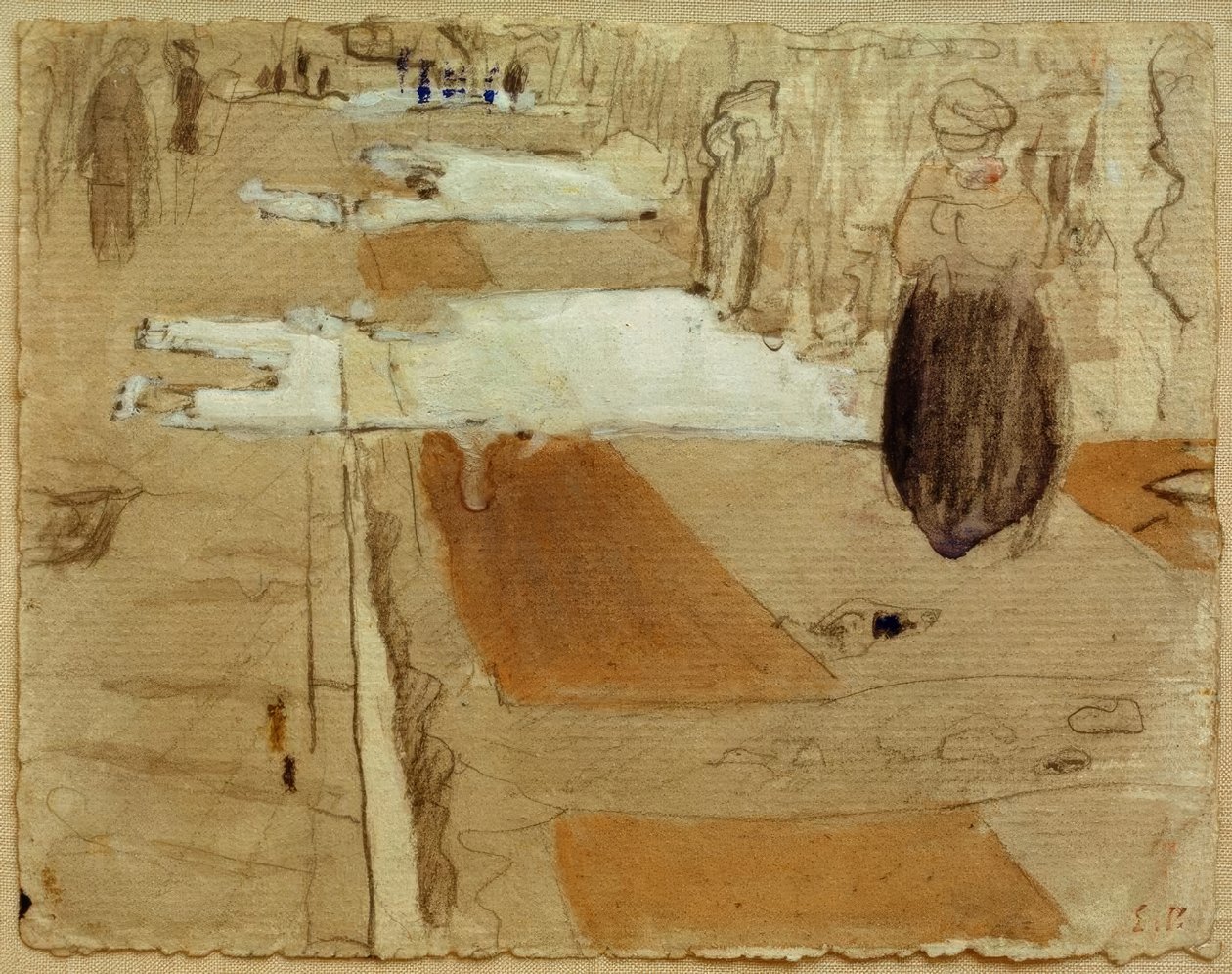 The Avenue by Edouard Vuillard