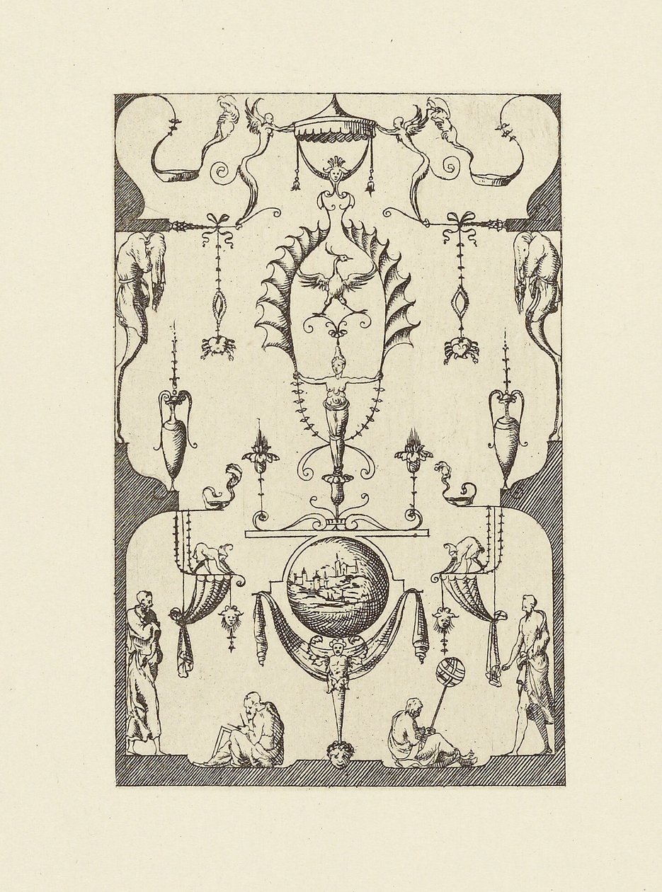 Design after an Antique Painting by Édouard Baldus
