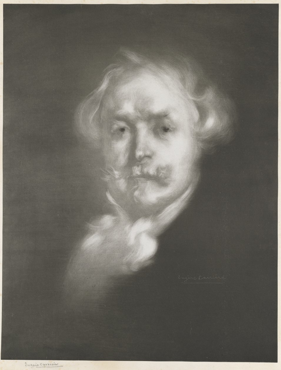 Edmond de Goncourt by Édouard Baldus