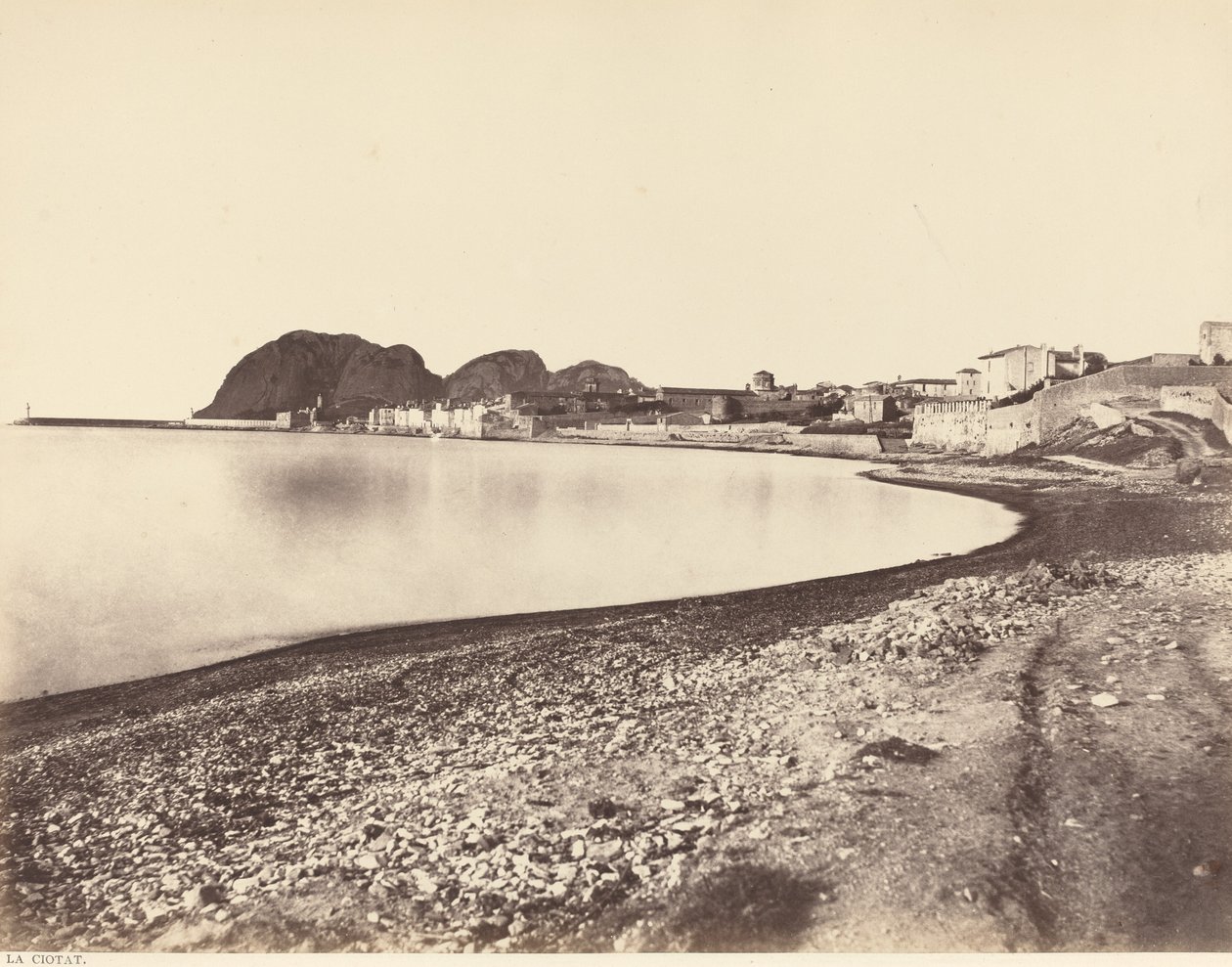 La Ciotat, c. 1860 by Édouard Baldus