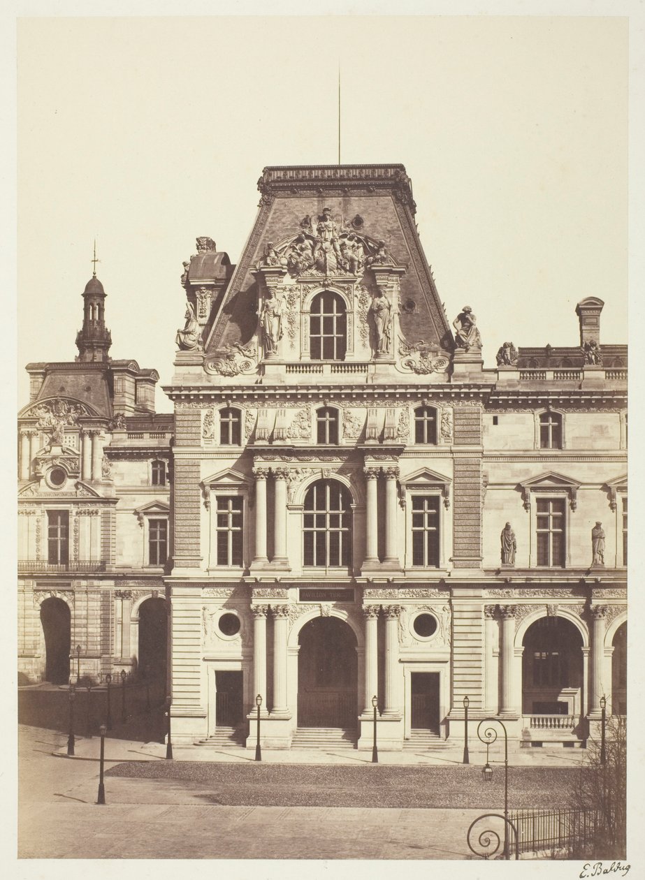 The Tuileries by Edouard Denis Baldus