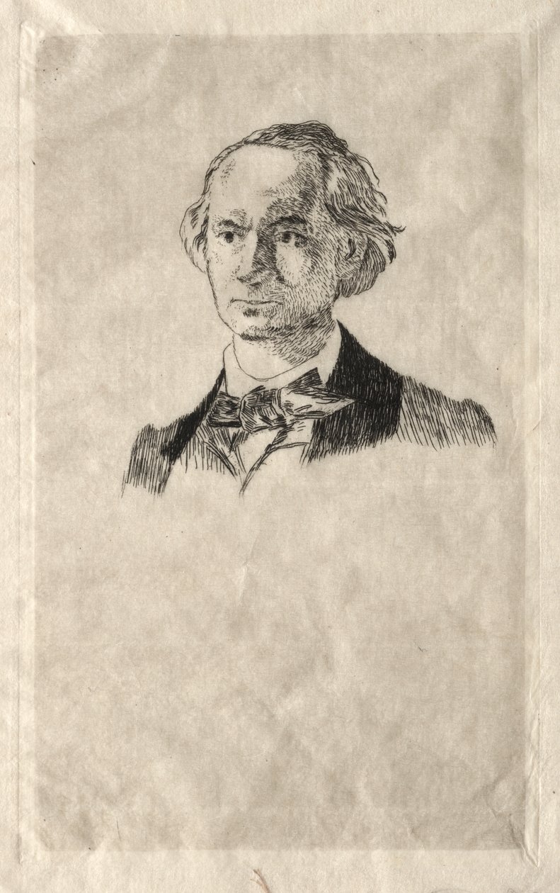 Charles Baudelaire by Édouard Manet