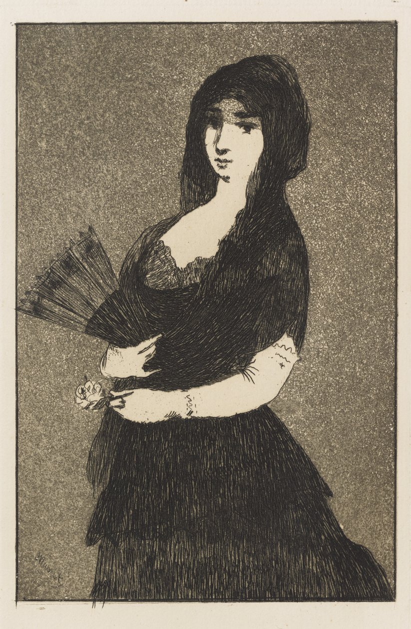 Exotic Flower by Édouard Manet