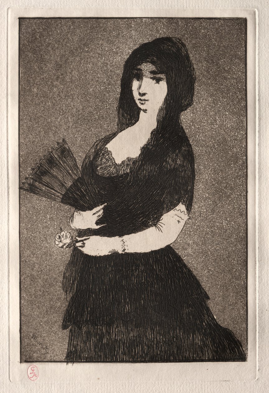 Exotic Flower by Édouard Manet