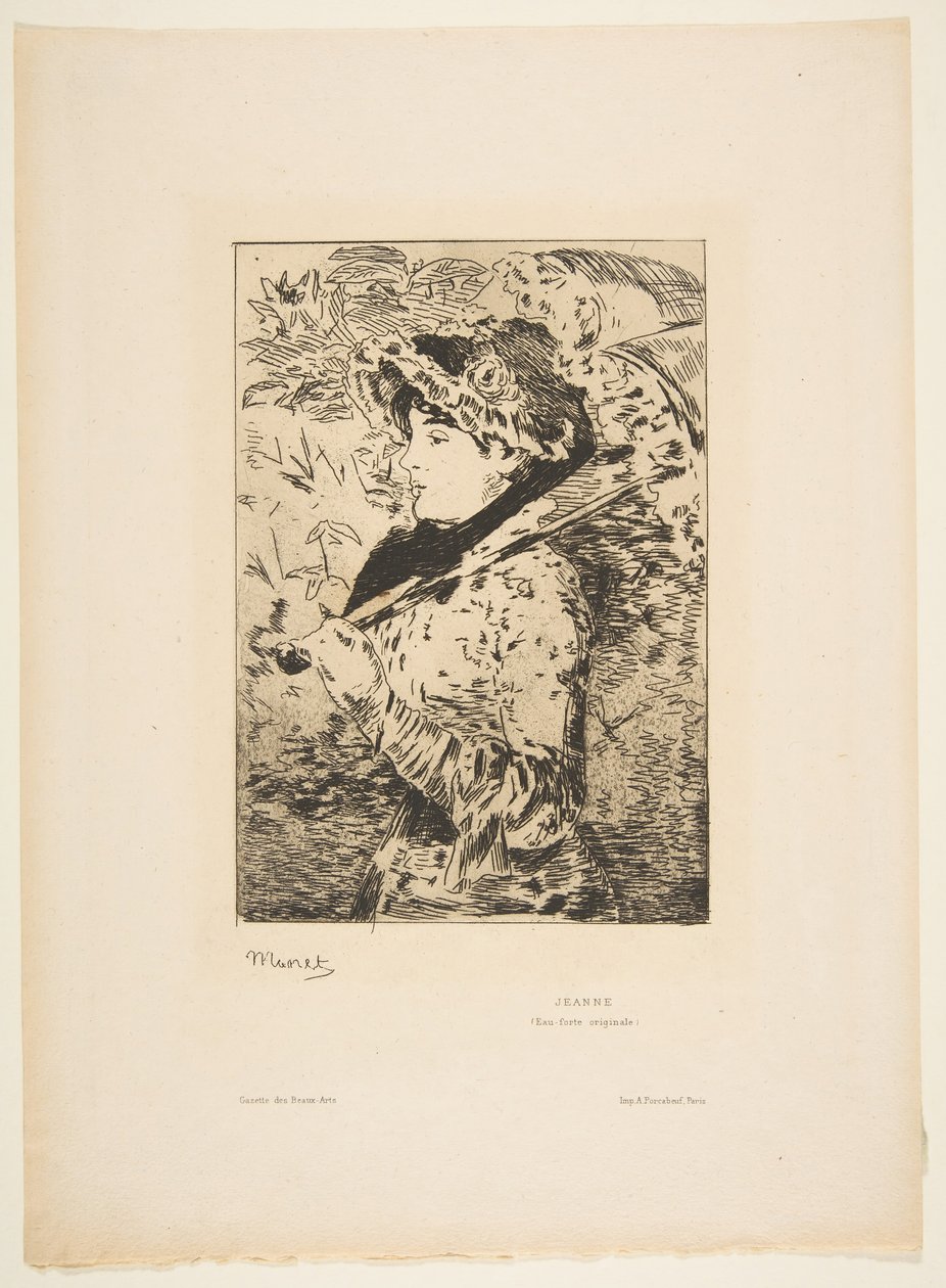 Jeanne by Édouard Manet