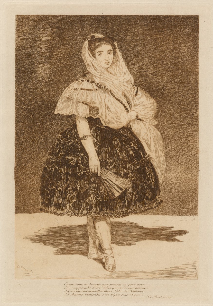 Lola de Valence by Édouard Manet