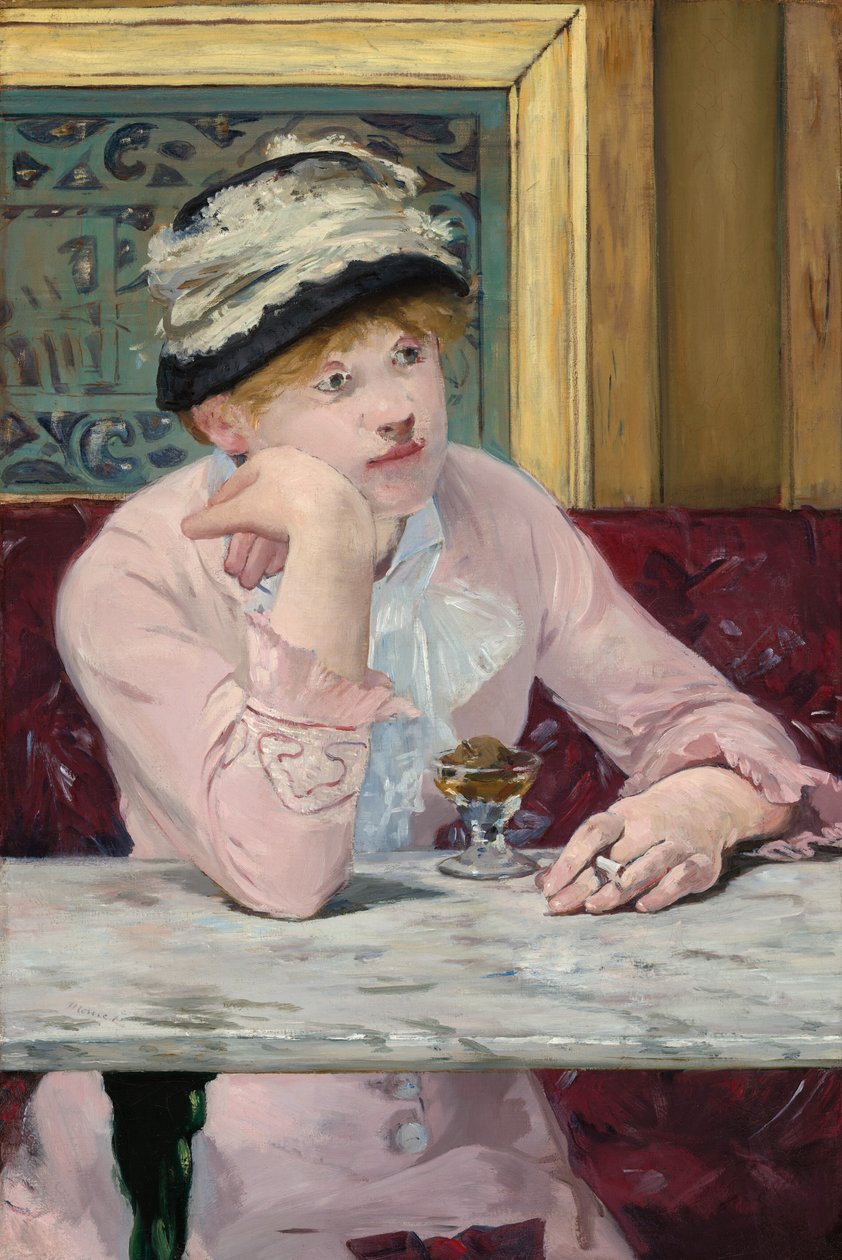 Plum Brandy by Édouard Manet