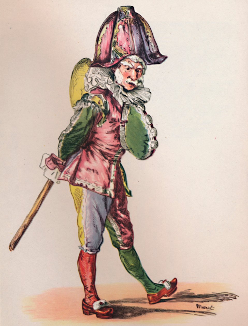 Punch, 1874-1876 by Édouard Manet